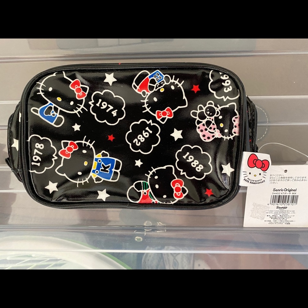 Hello Kitty 35th Anniversary Cosmetic Bag